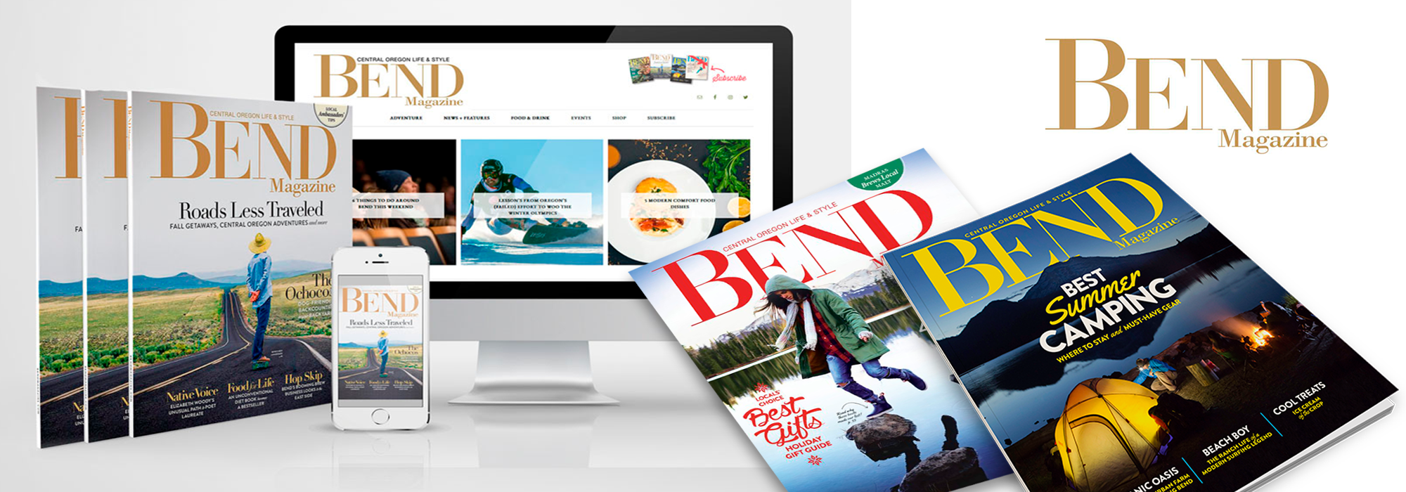 Bend Magazine brand design and creative director