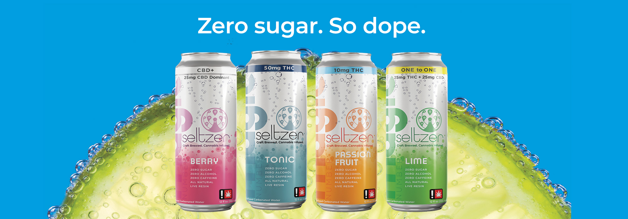Magic Number Seltzer bubble water