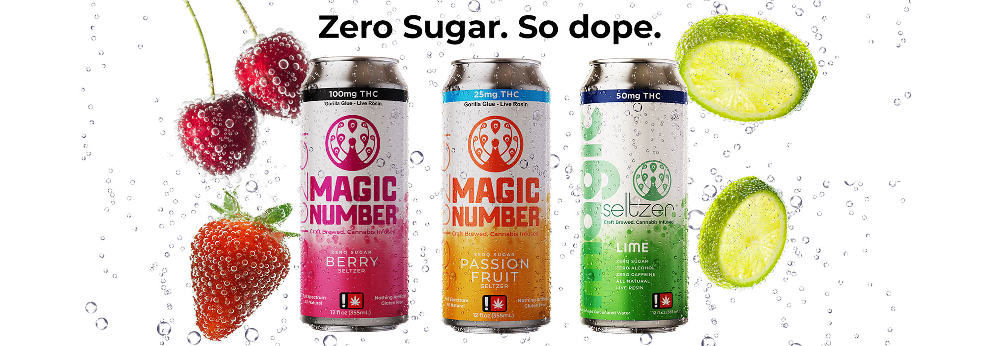 Ad copy writing, label design and rebranding for Magic Number