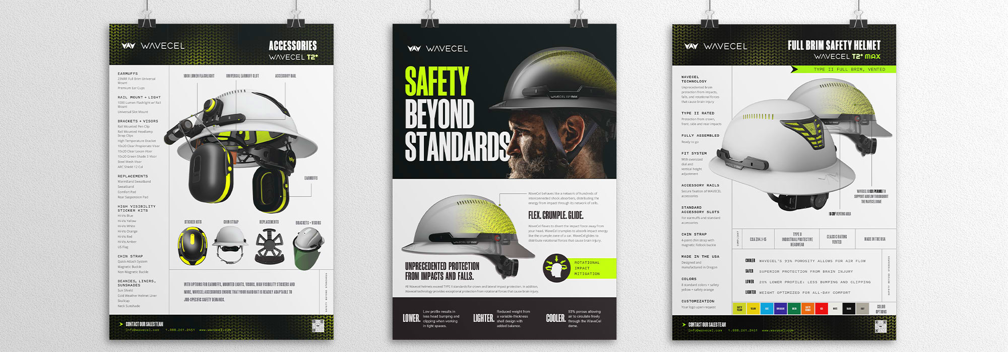 Corporate Marketing Communications and Sales materials for WaveCel
